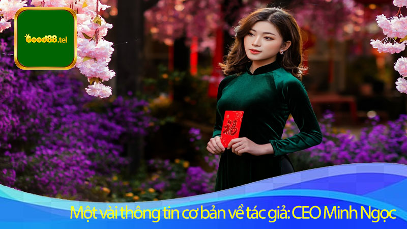 Một vài thông tin cơ bản về tác giả: CEO Minh Ngọc