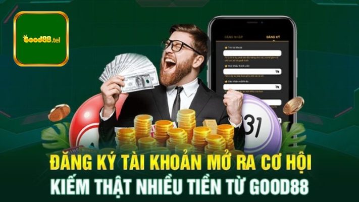 Chi tiết đăng ký tài khoản tại Good88